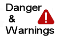 Creswick Danger and Warnings